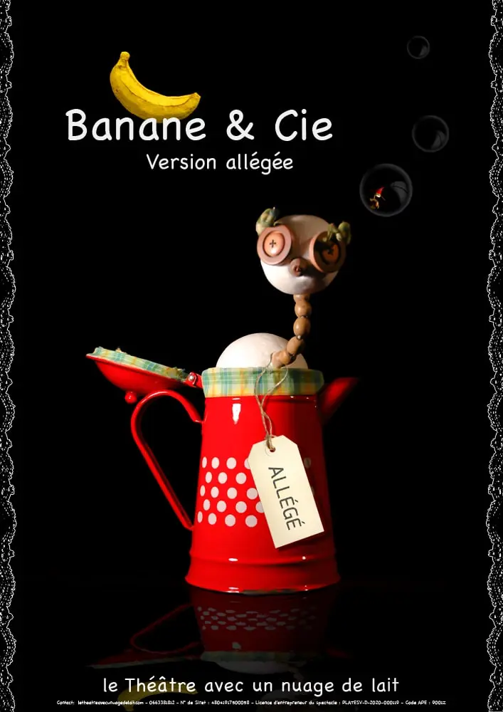 Affiche du spectacle - Banane & Cie